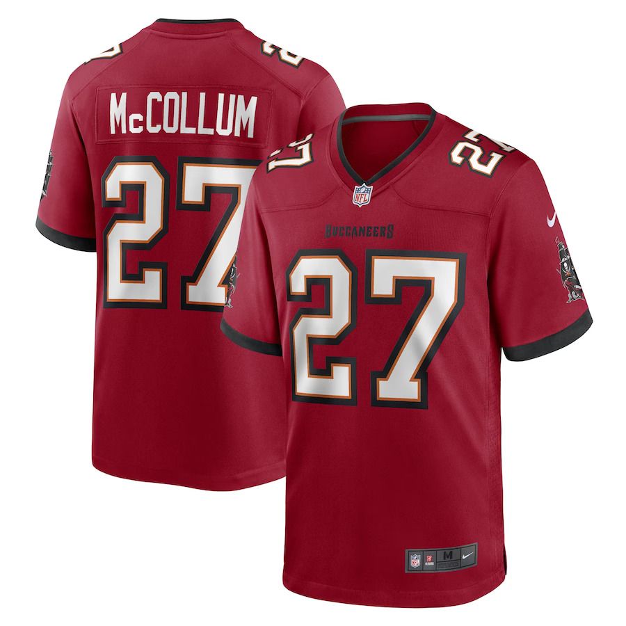 Men Tampa Bay Buccaneers #27 Zyon McCollum Nike Red Game Player NFL Jersey->tampa bay buccaneers->NFL Jersey